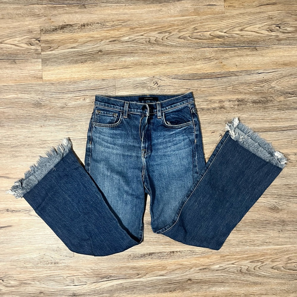 J Brand Raw Edge Flare